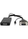VGA + Audio Converter for HDMI Full HD 1080p