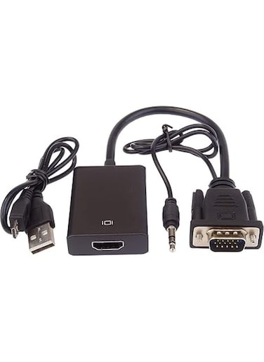 VGA + Audio Converter for HDMI Full HD 1080p