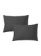 Xclusives Premium Grey Queen Pillow Cases - 2 Piece Set Pillow Cover - Soft Brushed Microfiber Fabric - Pillow Case Size (20x30 Inches) by Infinitee Xclusives