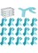 16PCS Baking Sheet Stackers, Reusable Trays Stacking Holder, Space-Saving Trays Stacking Holder, Multipurpose Baking Tray Stackers Suitable, for Home Kitchen(blue)