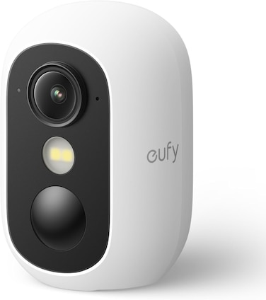 eufy Security eufyCam C35, Wireless Security Camera, Outdoor and Indoor, Magnetic Mount, Colour Night Vision, Subscription-Free On-Device Storage, IP67, Supports Solar Panel