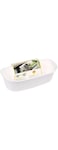 Fitto White Trash Bin &ndash; Durable and Stylish Trash Can for Home or Office, Compact Design, Easy to Clean, Odor-Resistant, 13-Gallon Capacity, Ideal for Kitchen, Bathroom, and More