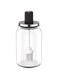 XiaoShenLu Glass Oil Jar With Silicone Basting Brush Transparent Glass Jar 750ml*10