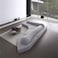 Karnak Neon Italian Luxury 4 Seater Velvet Sofa - Grey