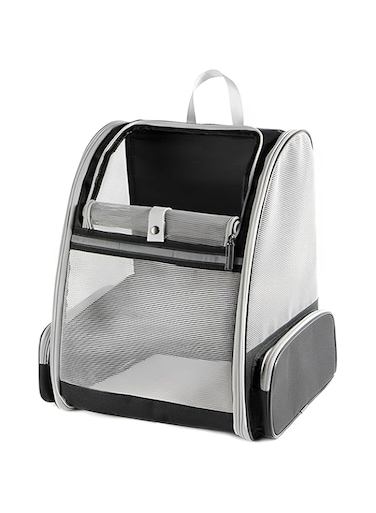 Beauenty Cat Backpack,Pet Carrier Backpack for Small Dog Cats,Collapsible,Ventilated Design,Dog Carrier Backpack Great for Travel,Hiking,Walking&amp;Outdoor Use(Black)