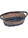YATAI Handmade Storage Container, Storage Bins Basket, Woven Liner with Insert Handles Ideal for Home and Bathroom Organization Arts and Crafts. (S)