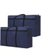 Extra Large 2 Pack Moving Bags With Strong Zippers And Carrying Handles, Storage Bags Storage Totes For Clothes, Moving Supplies, Space Saving Oversized Storage Bag Organizer For Moving,Traveling 154L