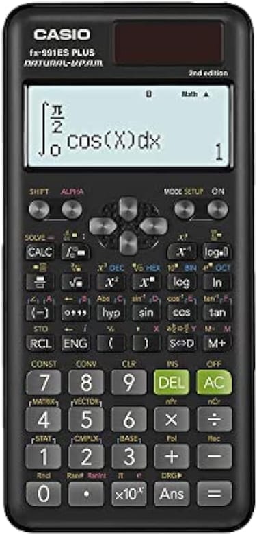 Casio Fx-991ESPlus-2 Technical And Scientific Calculator Fx-991Es Plus 2Nd Edition
