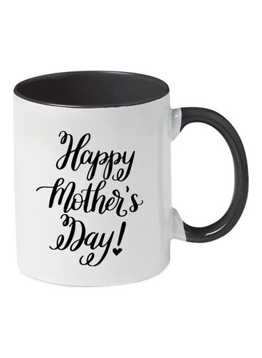Happy Mothers Day Mug Black/White