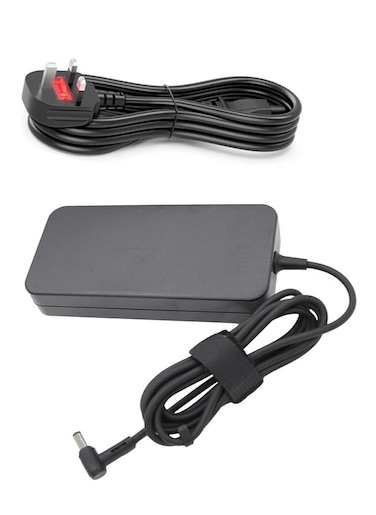 120W Charger UK Plug laptop adapter for ASUS 19V 6.32A 5.5 * 2.5mm for FX504 UX510UW N56J N56VM N750 N500 G50 X750JA PA-1121-28 N53S N55 for ROG GL552VW GL752VW Laptop with Charging Cable