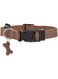 Bobby - Safe Dog Collar - Brown / XS (Neck Size: 18-28 Cm, Width: 1 Cm)