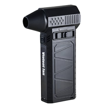 Portable 100W Violent Fan - High-Power Electric Air Blower with Stepless Speed &amp; Type-C Charging

