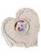 Shunle Pet Memorial Stone for Loss of Pet Gifts, Grave Marker with Photo Frame Slot Heart Shaped Angel Wings Pet Memorial Gifts, Garden Resin Dog Cat Ornament, Indoor Outdoor Grave Tombstone (Heart)