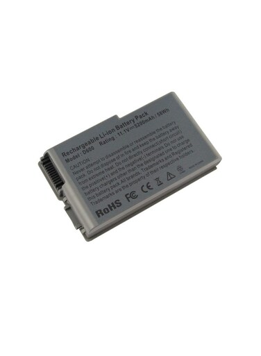 REPLACEMENT D600 C1295 6Y270 3R305 6Y270 3R305 312-0068 BAT1194 315-0084 OX217 1X793 310-4482 310-5195 312-0191 Battery Compatible for Dell D505 D610 D520 D500 D510 D530 600M(11.1V 5200mAh)