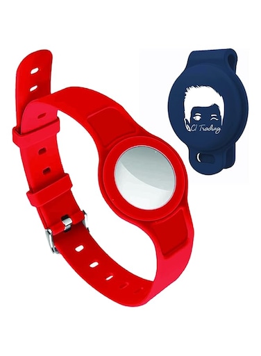 2 PCS Dog/Cat Collar with Inbuilt Air Tag compartment+Air Tag Holder for Bags, Key Rings, Pet Collars; Anti Lost GPS Tracker Case and Pet Collar, Waterproof and Anti-Scratch Pet Collar &amp; AirTag Holder