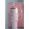 Stanley Insulated Tumbler with Handle &amp; Straw &ndash; Pink Bow Design Reusable Cup