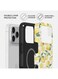 MOBCOS iPhone 17 Pro Max Lemon Daisy Premium Case Compatible with Hybrid Dual-Layer Hard Shell + Silicone Protection - Scratch-Resistant Shockproof Mobile Cover