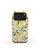MOBCOS iPhone 17 Pro Max Lemon Daisy Premium Case Compatible with Hybrid Dual-Layer Hard Shell + Silicone Protection - Scratch-Resistant Shockproof Mobile Cover