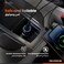 Porodo Blue RIVA 60W Dual USB-C Car Charger with 1m 60W USB-C to USB-C Cable, PD30 Fast Charging