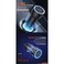 Porodo Blue RIVA 60W Dual USB-C Car Charger with 1m 60W USB-C to USB-C Cable, PD30 Fast Charging