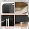 Safe Box with Digital Keypad and Key Lock, Fire Resistant Hotel Size Locker for A4 Documents Laptop MacBook Tablets Camera Cash Home Office RB23QC11 (23x43x35cm Black)