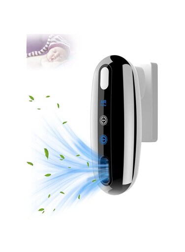 KASTWAVE Air Purifiers, Plug in Air Purifier, Air Ionizers for Home Bedroom Pets in Home, Bathroom to Clean Odor, Pollen, Dust, Smoke, Pet Dander,Two Modes