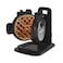 Porodo Vertical Waffle Maker, 800W Power, 5 Heat Levels, Vertical Pouring, Non-Stick Surface, 5:30 Minutes Cooking Time, 210mL Capacity, Black
