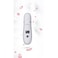 Porodo Lifestyle Ultrasonic Face Scrub &amp; Peeler, 600mAh Rechargeable Battery, 150-Minute Runtime, USB-C Charging, LED Display, White
