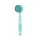 Porodo Lifestyle Kids Electric Bath Brush, Soft Silicone Brush &amp; Loofah Cleanser, IPX6 Waterproof, 1200mAh Battery, Type-C Charging, Blue
