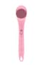 Porodo Lifestyle Electric Body Brush, 1200mAh Battery, Type-C Charging, Over 120 Minutes Working Time, IPX6 Waterproof, 2 Speed Levels, Silicone and ABS Material, Soft Cleaning Bristles, Pink
