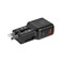 Porodo Universal Travel Pocket Charger, USB-C PD 35W, USB-A QC3.0 18W, PPS 33W, Dual 18W Output, UK/EU/US/AU Plugs, Simultaneous Charging, Universal Compatibility, Built-In Safeguards
