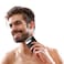Porodo Lifestyle Dual-Blade Pocket Shaver, 8000 RPM Motor, Digital Display, Travel Lock, 600mAh Battery, Type-C Charging, Waterproof IPX6, Black
