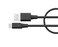 Powerology Power Sync Flex MFI Lightning to USB-A TPE Jacket Over-Molded Cable, 2 Meter, USB-A to Lightning, 5V/2.4A Charging Speed, 480Mbps Transfer Speed, Black
