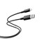 Powerology Power Sync Flex MFI Lightning to USB-A TPE Jacket Over-Molded Cable, 2 Meter, USB-A to Lightning, 5V/2.4A Charging Speed, 480Mbps Transfer Speed, Black
