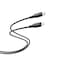Powerology Power Sync Flex PD 60W USB-C to USB-C V2.0 TPE Jacket Over-Molded Cable, 1.2 Meter, Full Speed Charging, 20V/3A, 480Mbps Transfer Speed, Black
