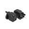 Powerology Gan Dual-Port Wall Charger, USB C Output PD 45W, USB A Output 18W Max, Rated Voltage AC 100 to 240V, Rated Current 1.2A Max, Rated Frequency 50 60Hz, Universal Compatibility, Black

