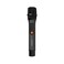 Porodo Soundtec Duo Mic Aluminum Rechargeable Wireless Microphone, 2 Channels, 25m Receiving Distance, 3.7V 800mAh Battery &times;2, 92dBm Sensitivity, 20Hz-20kHz Frequency Range, DSP Regulating Methods