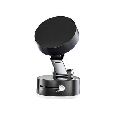 Porodo Multi-Surface MagSafe Mount with N52 x19 Magnets, Adjustable Viewing Angle, One-Hand Operation, Grip-Lock Toggle, One-Touch Lock, Durable ABS + PC Material - Black
