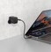 شاحن جداري جرين ليون صغير بتقنية GAN، دبوس المملكة المتحدة، USB-C بقدرة 20 واط PD، كابل USB-C إلى USB-C بطول متر، جهد 100 إلى 240 فولت، مادة PC مقاومة للهب، حماية الشحن، أسود
