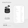 Green Lion Santorini 2 True Wireless Earbuds, Bluetooth 5.4, 12m Range, 13mm Speakers, 4.8 Hours Playback, IPX3 Waterproof, ENC Dual Microphones, Voice Assistant, White
