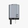 شاحن حائط جرين لاين GaNPremium بموصل المملكة المتحدة PD 67W، مدخل 100-240V، 50/60Hz، 1.5A، PPS 49.5W Power Delivery، كابل قابل للسحب 70 سم، منفذي USB-A وUSB-C، مخرج PD 67W، قابس المملكة المتحدة
