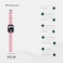 Green Lion Kids 1.85&rdquo; Smart Watch, GPS Tracking, 3-4 Days Working Time, SOS Call, Video &amp; Voice Chat, HD Camera, 1GB RAM, 8GB Storage, 2-Way Phone Call - Pink