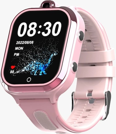 Green Lion Kids 1.85&rdquo; Smart Watch, GPS Tracking, 3-4 Days Working Time, SOS Call, Video &amp; Voice Chat, HD Camera, 1GB RAM, 8GB Storage, 2-Way Phone Call - Pink
