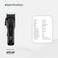 Green Lion Clip Pro Professional Hair Clipper, 6000 RPM Motor, 2000mAh Battery, 3 Hours Working Time, Stainless Steel Blade, USB-C Charging, Taper Lever, LED Display, Black
