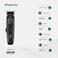 Green Lion Clip Master Professional Hair Clipper, 7000 RPM Motor, 1200mAh Battery, Type-C Charging, Stainless Steel Blade, 180-minute Run Time, LED Display, Black
