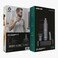 Green Lion 3-in-1 Grooming Kit with 3 Replaceable Heads, 6500RPM Motor Speed, Stainless Steel Blade Material, Suitable for Face, Nose &amp; Eyebrows, Brush &amp; Oil Bottle Included - Silver