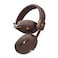Porodo Soundtec Onyx Sonic Wireless Headphone, Bluetooth 5.4, Noise Reduction, 18 Hours Playtime, 20 Hours Talk Time, Hi-Res Audio, TF Card Support, Type-C Charging, 350mAh Battery, Brown
