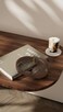 Porodo Soundtec Onyx Sonic Wireless Headphone, Bluetooth 5.4, Noise Reduction, 18 Hours Playtime, 20 Hours Talk Time, Hi-Res Audio, TF Card Support, Type-C Charging, 350mAh Battery, Brown
