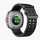 Green Lion Connect Pro Smart Watch, 1.43" AMOLED Display, 466x466 Resolution, 1000 Nits Brightness, Bluetooth 5.3, Blood Pressure Tracking, 100+ Sports Modes, IP68 Water Resistance, Black
