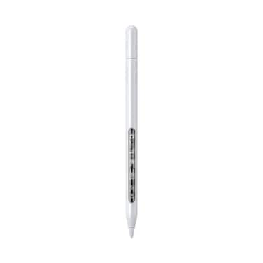 Green Lion Find My Stylus Pencil, 1.5mm Nib, Advanced Tilt Sensitivity, Palm Rejection, Bluetooth 5.1, 125mAh Battery, Magnetic Attachment, Type-C Charging, White
